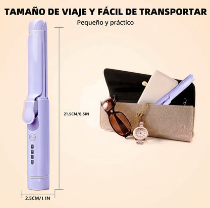 Rizador y Alisador Portátil Inalámbrico